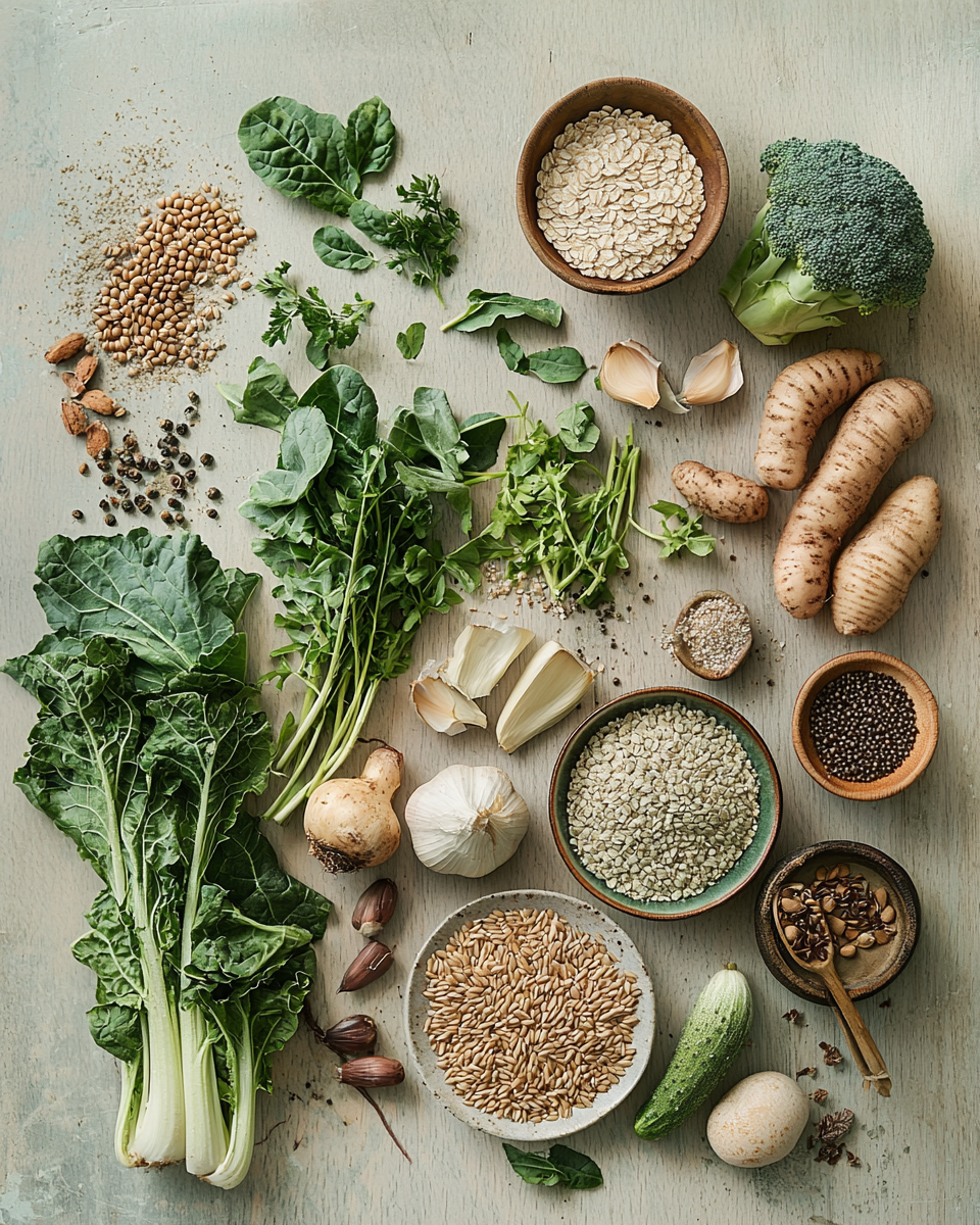 Gesunde Ernährung – frische Lebensmittel